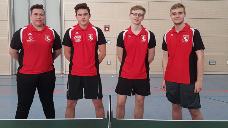 Erfolgreiche Saison der 1. Tischtennis Jugendmannschaft in der Bezirksliga!