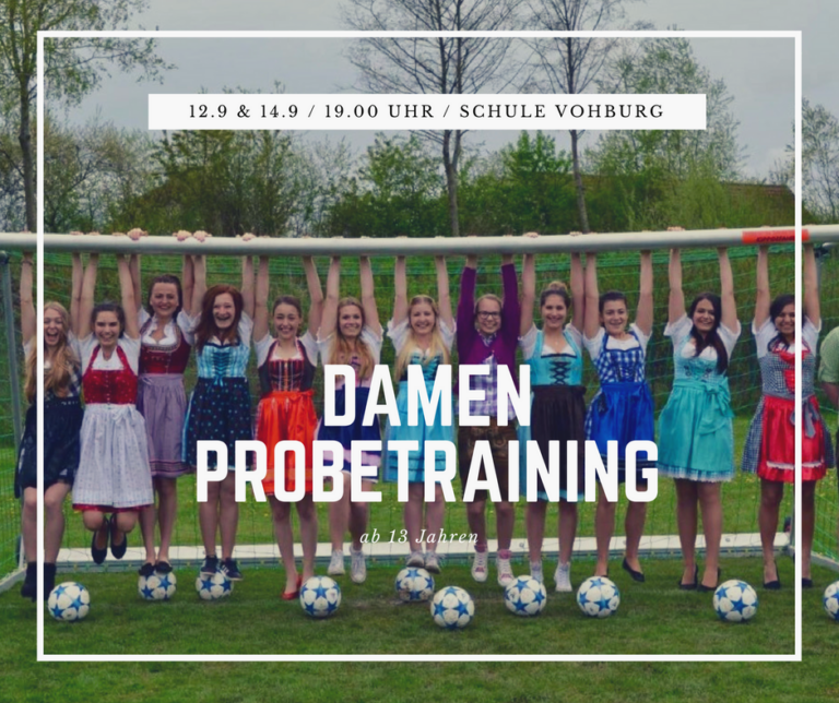 Probetraining Damenmannschaft