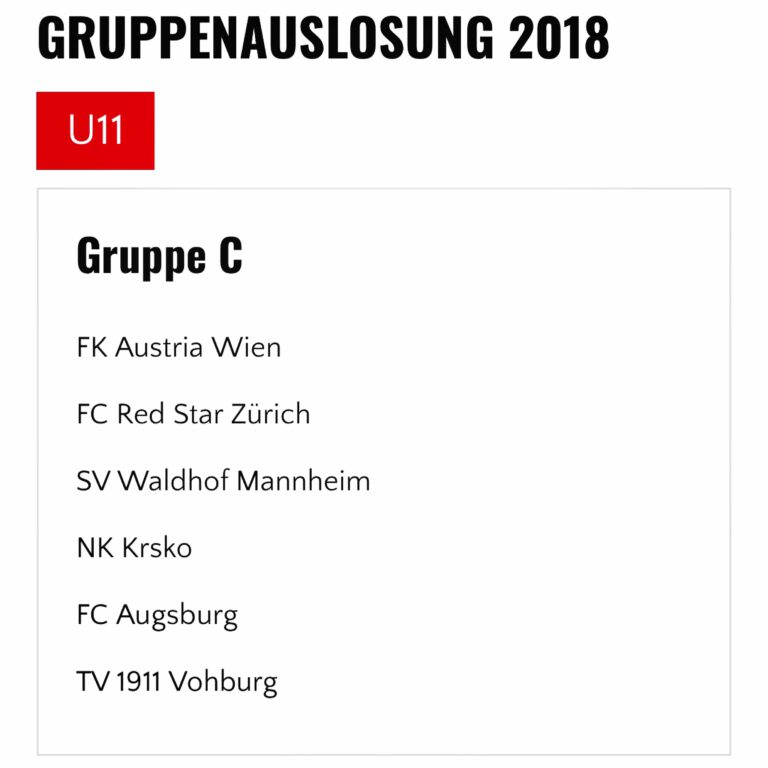 Hammergruppe für den TVV