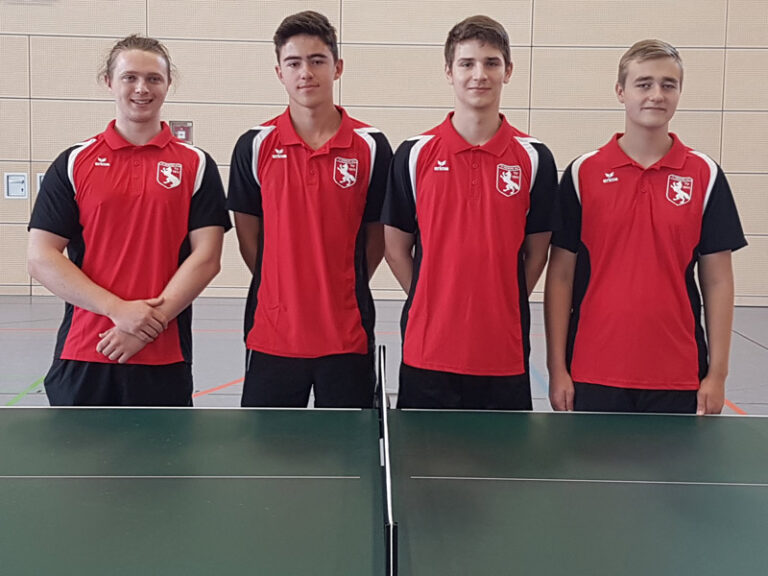 Aufstieg der 1. Tischtennis Jugendmannschaft in die Oberbayernliga!