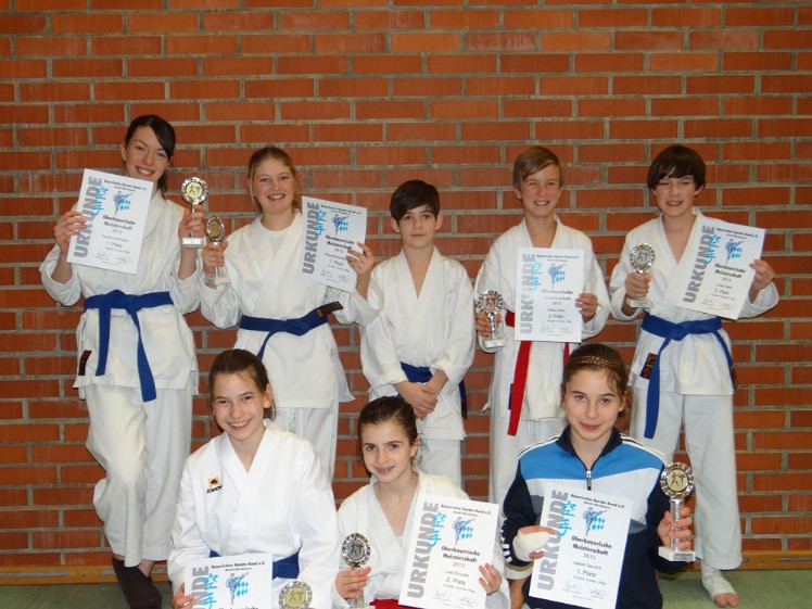 Oberbayerischer Karate Meisterschaft in Moosburg