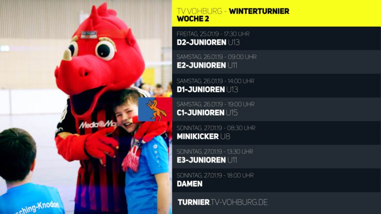 Zum TV Vohburg kommen an diesem Wochenende sogar Teams aus dem Ausland – Sonntag erstes Damenturnier