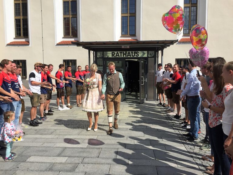 TVV – Wir gratulieren Gerhard und seiner Christina ganz herzlich zu ihrer Hochzeit