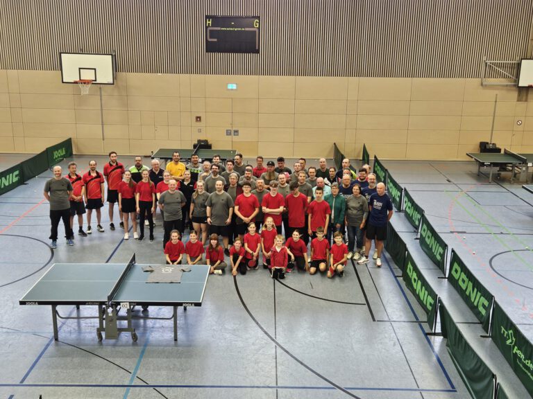 50-jähriges Jubiläum der Tischtennis Abteilung des TV Vohburg