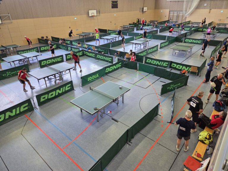 Bayerische Tischtennis Meisterschaften der Senioren in Vohburg