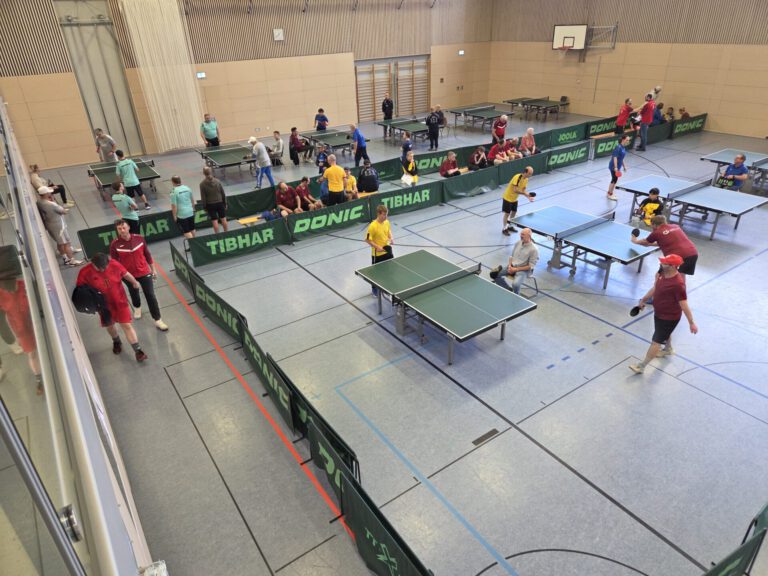 Freude, Ehrgeiz und viele Helfer beim TT-Finalturnier der Lebenshilfe in Vohburg